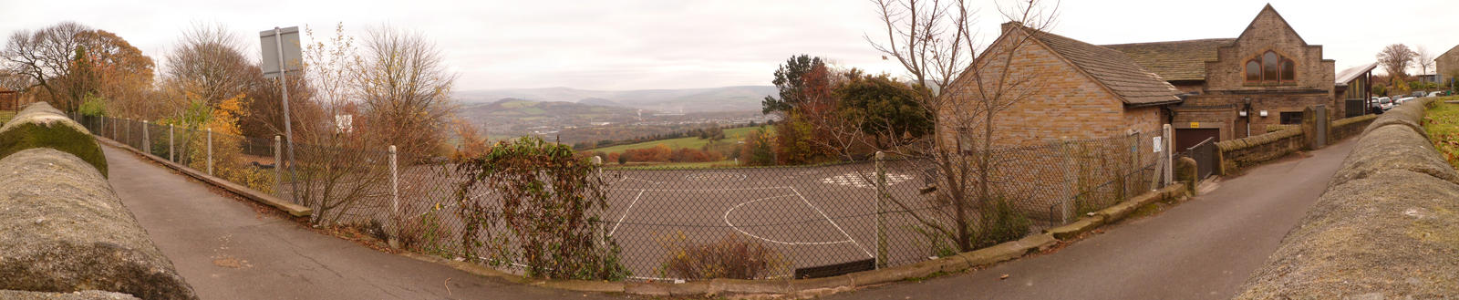 Panorama from Mottram Curch