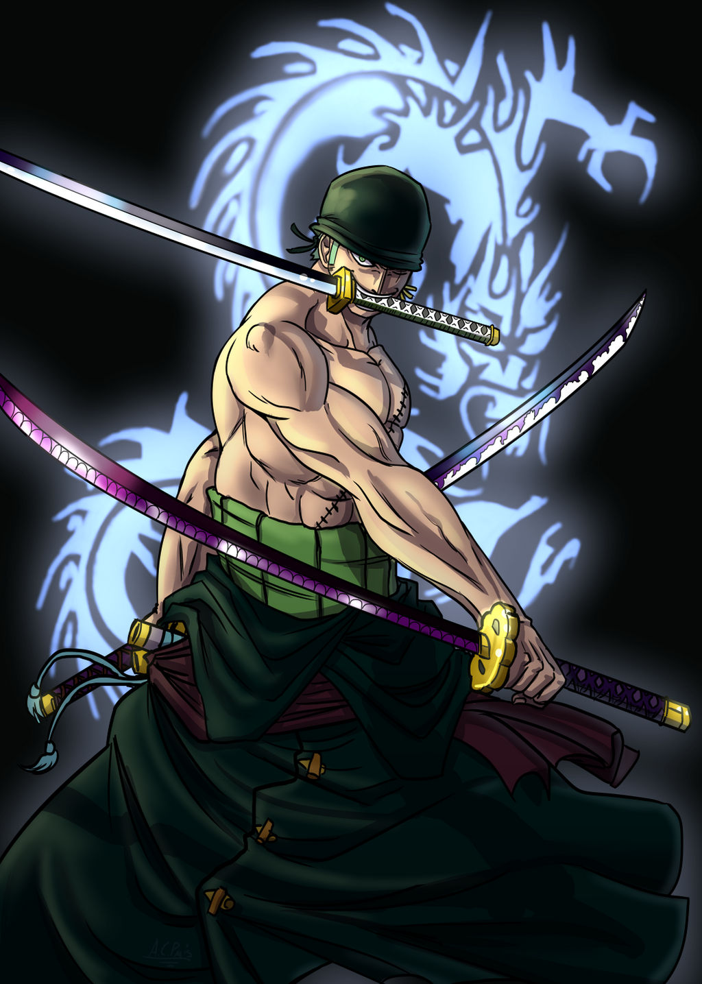 Zoro Runescape Roronoa Zoro by ACPuig on DeviantArt