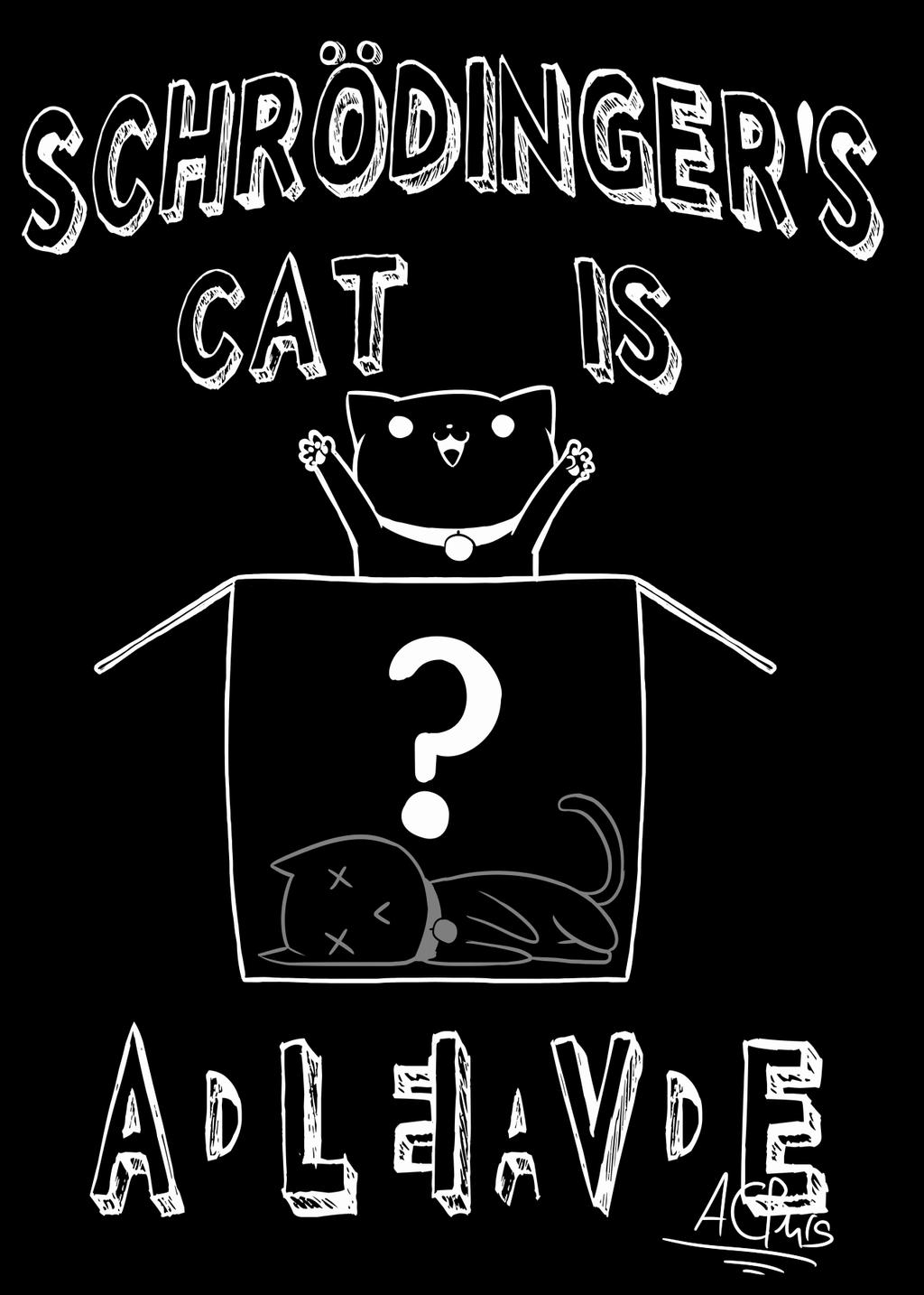 Commission: Logo Gato Schrodinger by ACPuig