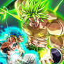 Broly VS Gogeta