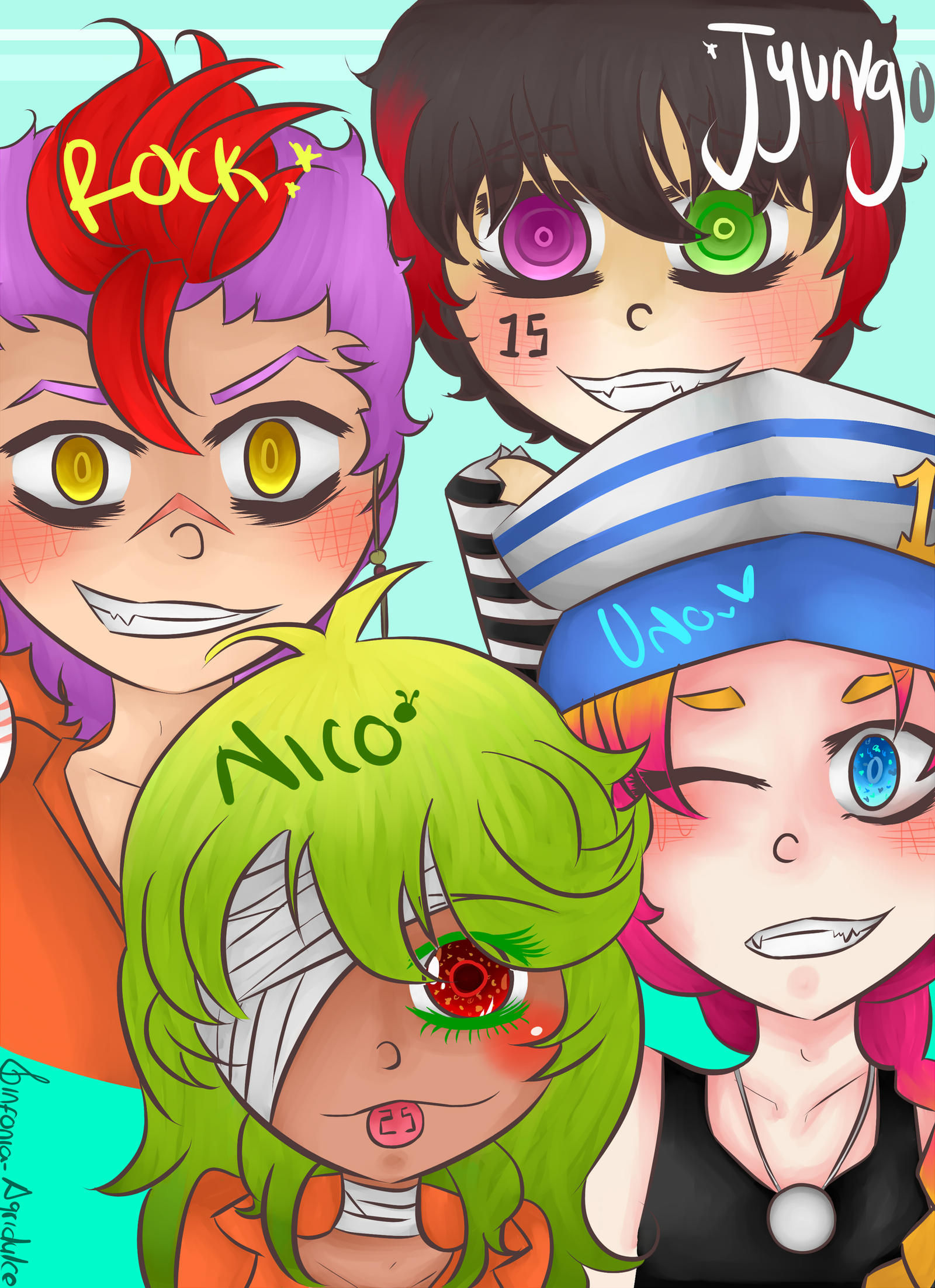 anime :: fandoms :: Nanbaka :: Juugo (Nanbaka) :: Nico (Nanbaka) :: Rock (Nanbaka) :: Uno anime :: fandoms :: Nanbaka :: Juugo (Nanbaka) :: Nico (Nanbaka) :: Rock (Nanbaka) :: Uno