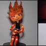 Felted Ember Lights-up, Elemental 