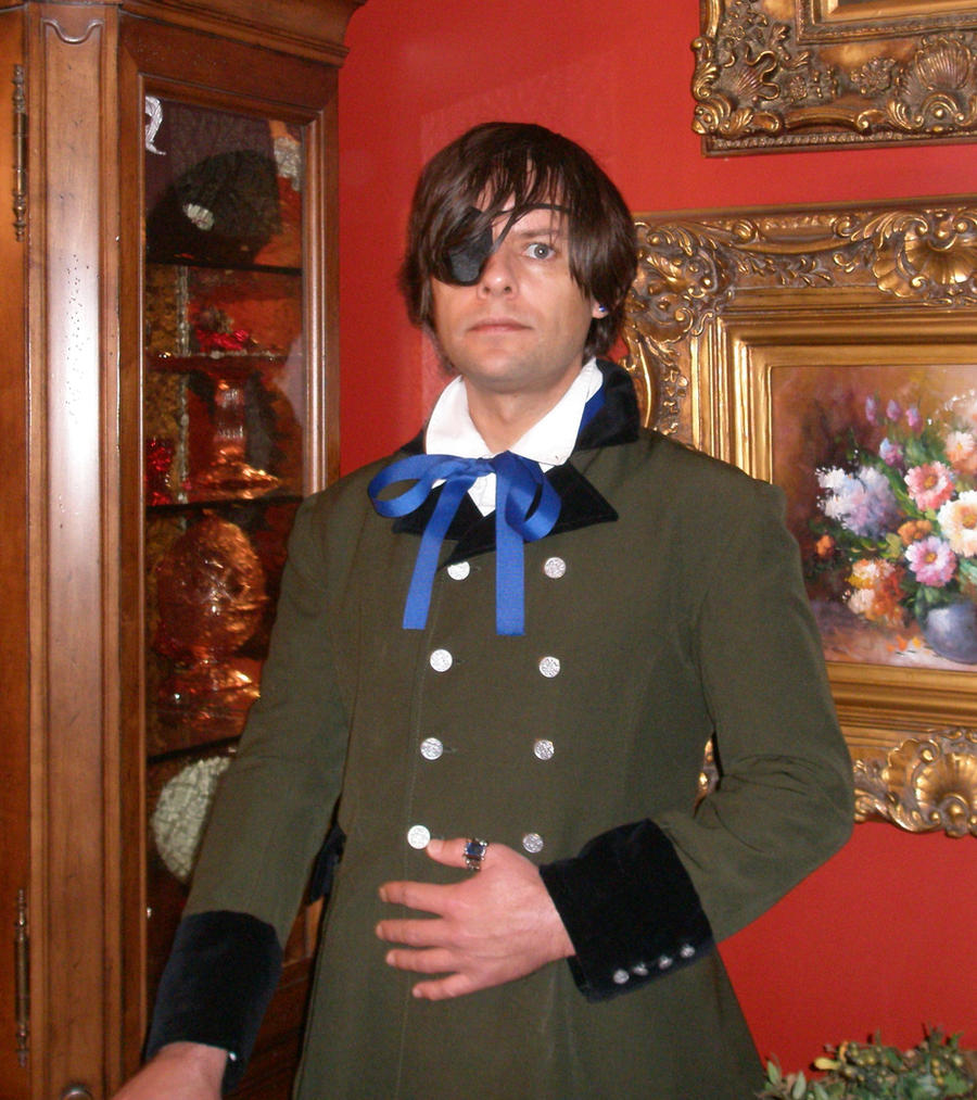 His Butler: Annoyed by HutchAeropeed on DeviantArt