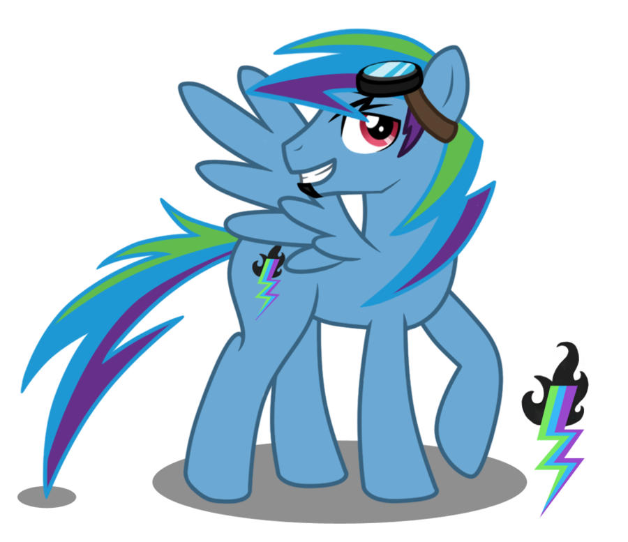 Rainbow dash brings the top blitz