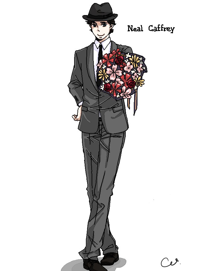 White Collar Fan Art , Neal Caffrey ! by Vulkaa on DeviantArt