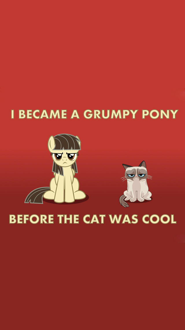 Grumpy Mlp Grumpy cat and a grumpy pony by raritythebest24431 on DeviantArt