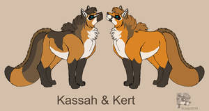 reffsheet of Kert and Kassah