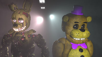 Fmr Springtrap FredBear SpringTrap by SonicDevo on DeviantArt