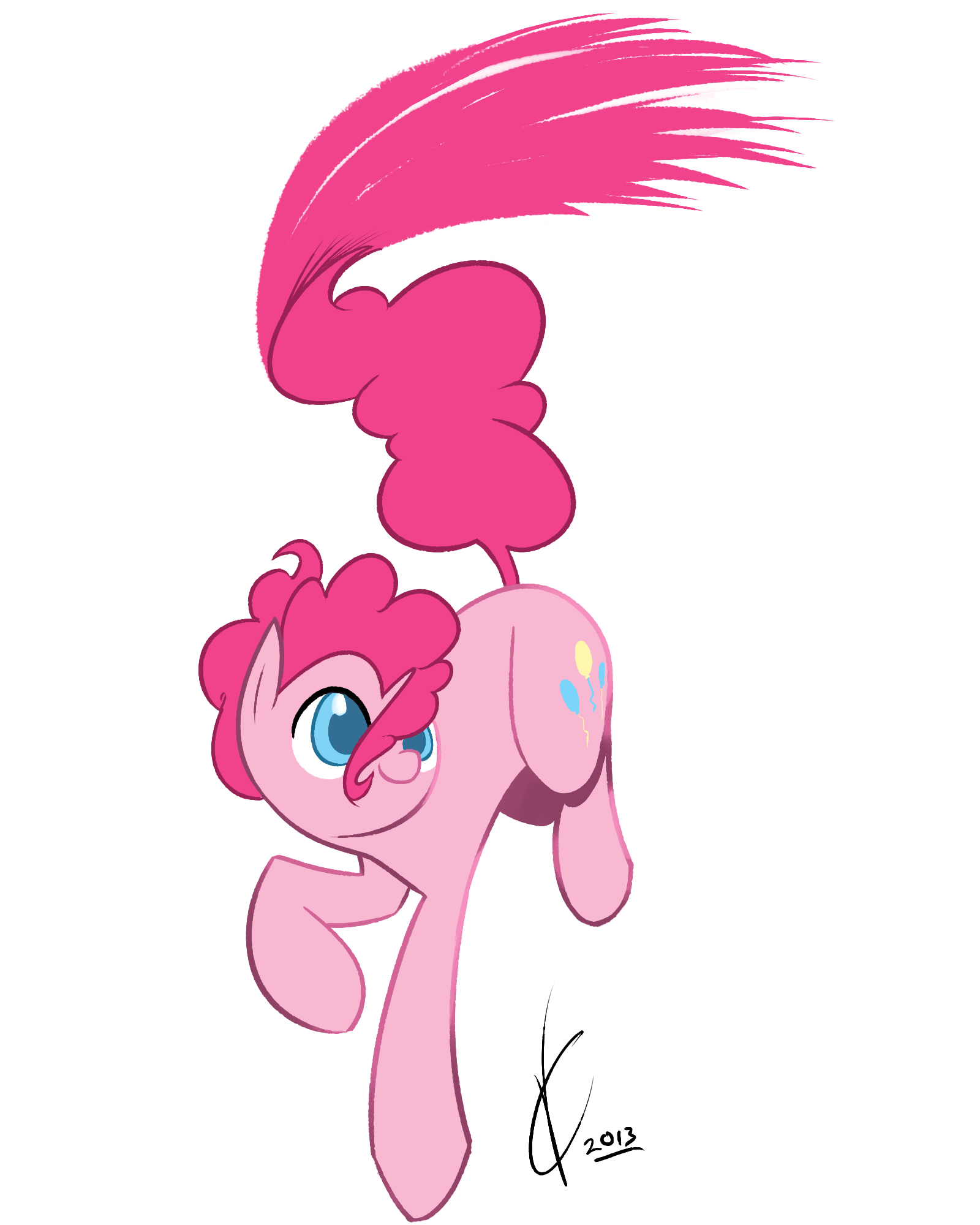 Pinkie Canvas