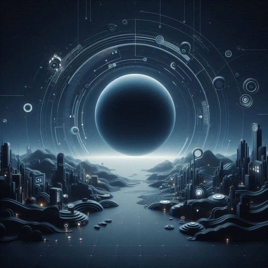 Fantasy Advanced Tech Minimalist High-tech Fantasy Themed Wallpaper For by hipposlithos on ...
