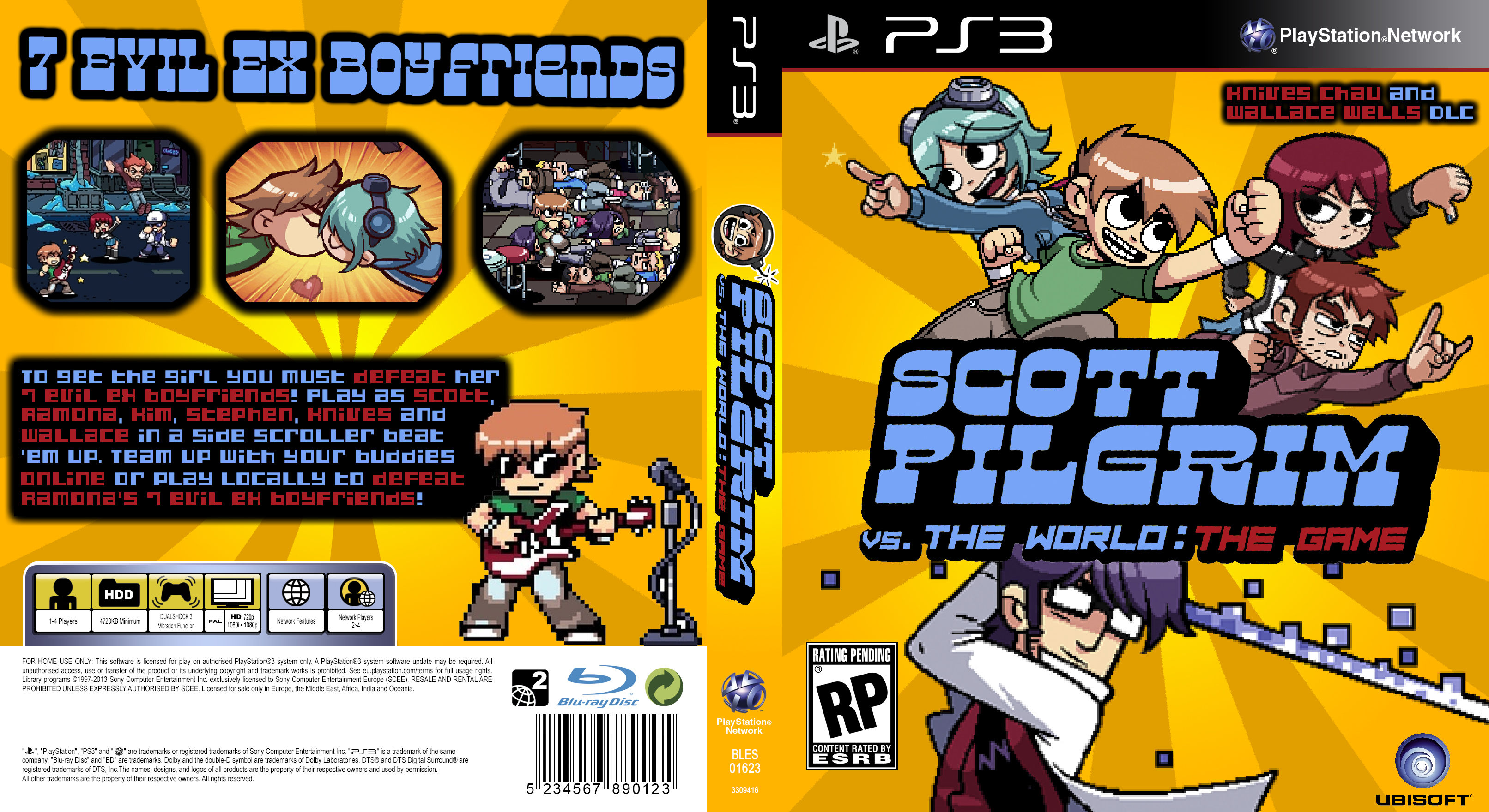 Scott Pilgrim vs The World: The Game - Fan Case