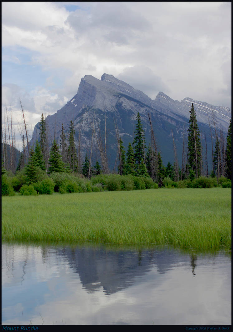 What Is Rundle Mount Rundle by bulloney on DeviantArt