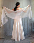 Ivory Gown 1 by LongStock