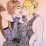 Christmas kissed