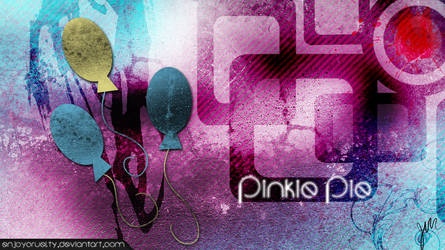 Pinkie Pie Cutie Mark Grunge Wallpaper