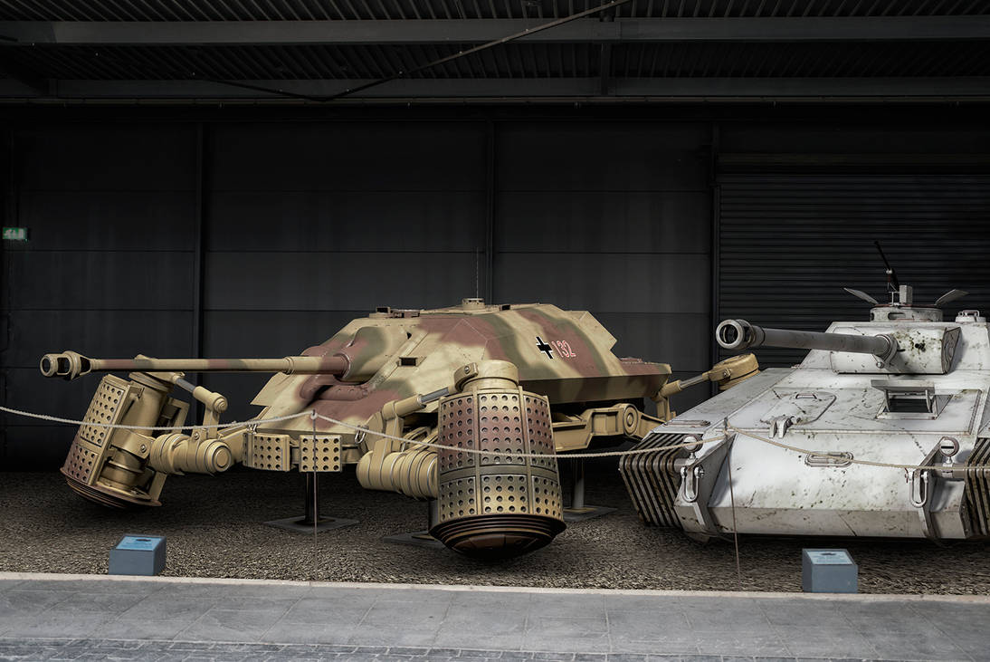 The land warfare museum by Small-Brown-Dog