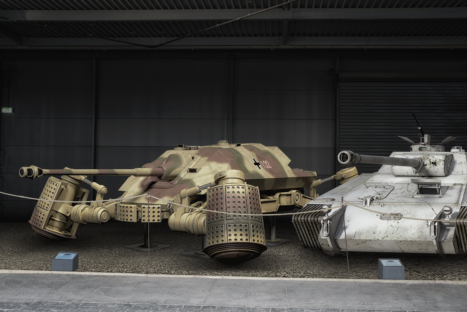 The land warfare museum by Small-Brown-Dog