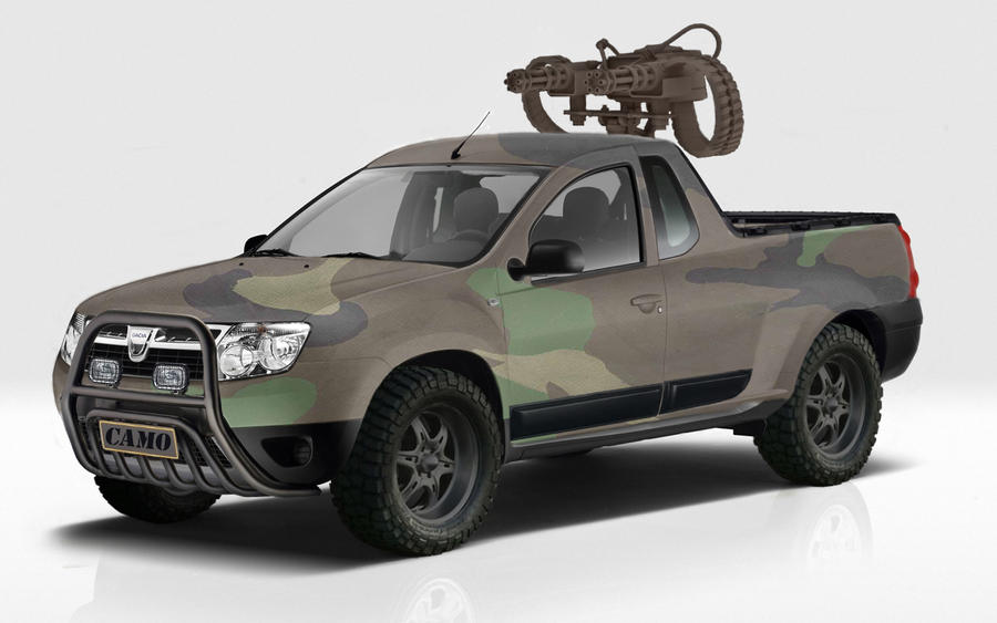 Dacia Duster - Pick Up  Camo