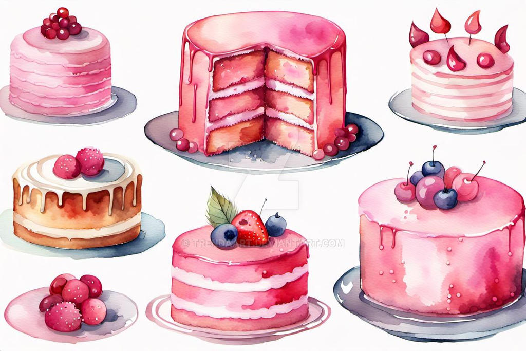 Pink Cake Deviantart Images Of Luxury Pink Cakes by TrendAArt on DeviantArt