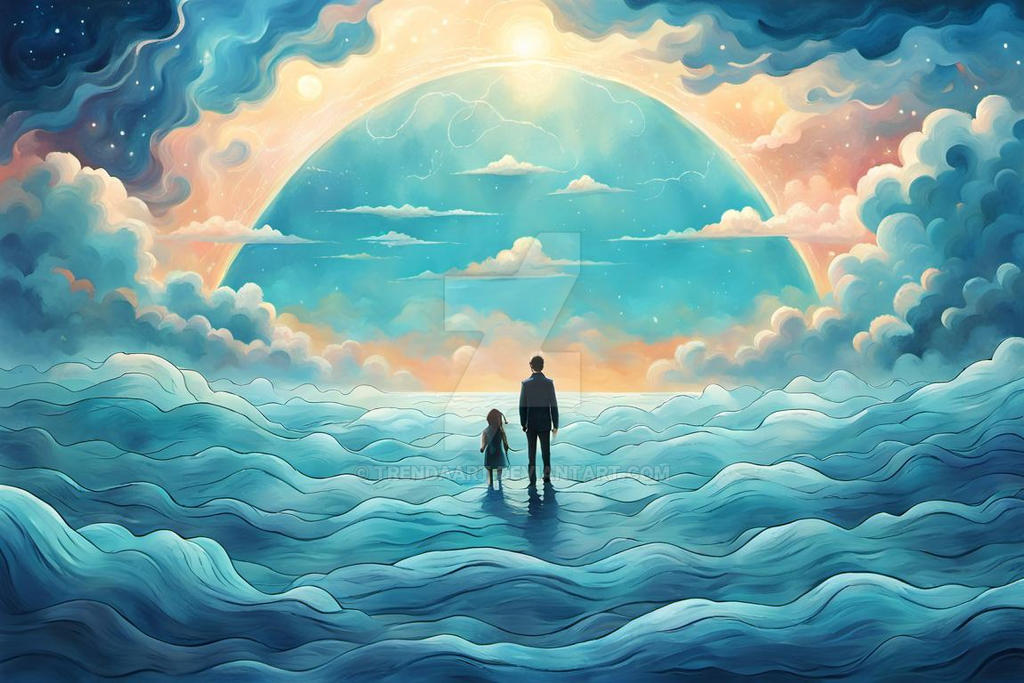 Not Alone In The Ocean Sky Art By Trendaart On Deviantart Not Alone In The Ocean Sky Art By Trendaart On Deviantart