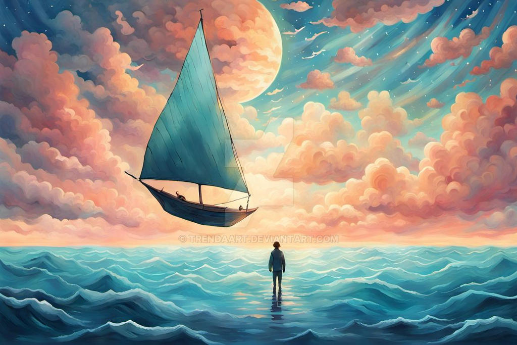Not Alone In The Ocean Sky Art By Trendaart On Deviantart Not Alone In The Ocean Sky Art By Trendaart On Deviantart