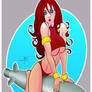 Bomber Girl Pin-Up