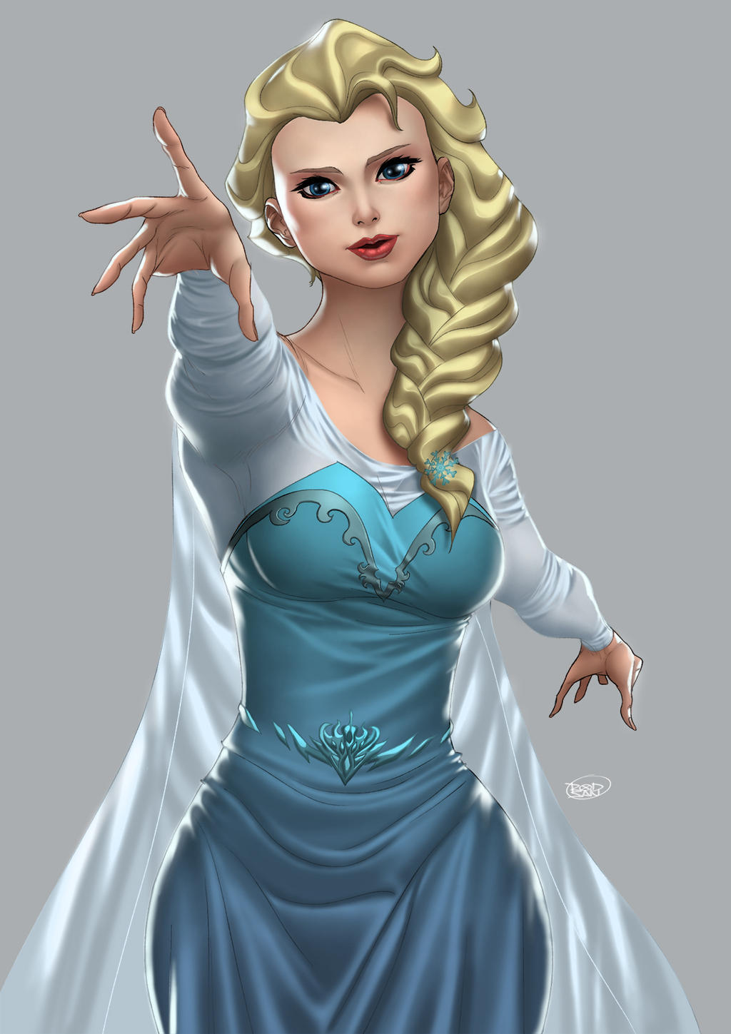 Comp Elsa Amazing Elsa - Commission by adagadegelo on DeviantArt