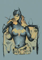 5# - Batgirl - Sketch