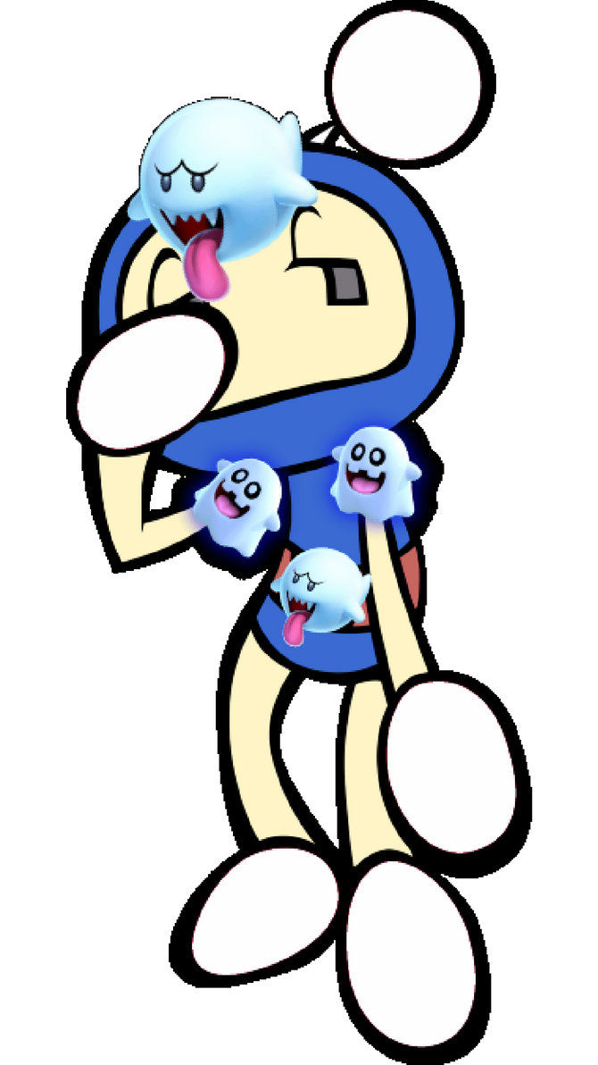 ''INVISIBLE BLUE BOMBERMAN!!!'' by NyleveForbes12345 on DeviantArt