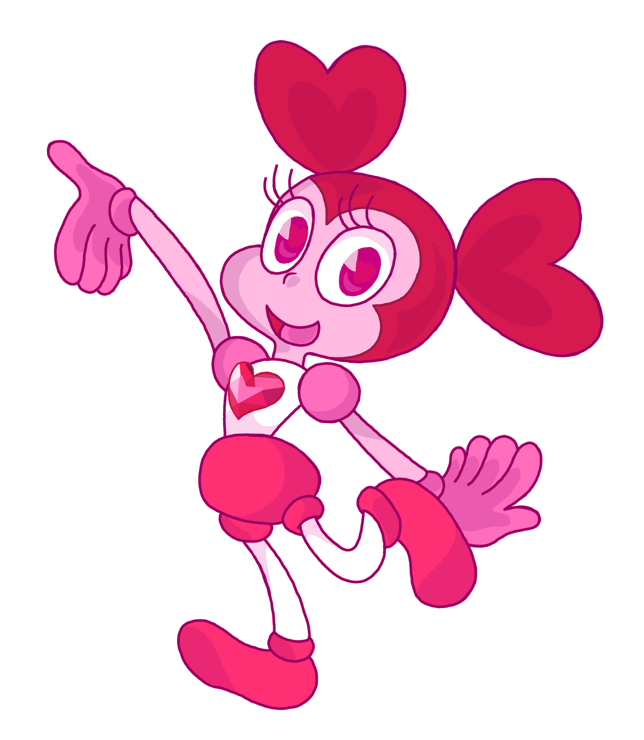 Spinel Rabbit ''Reset Spinel!'' by RainbowStarbur on DeviantArt