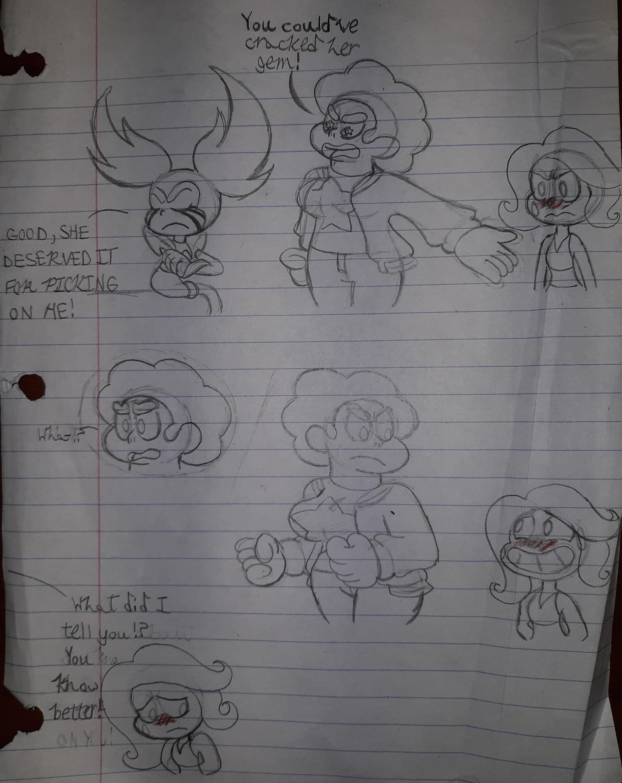 Spinel Rianbow Deviantart Spinel's being picked on 3 by RainbowStarbur on DeviantArt