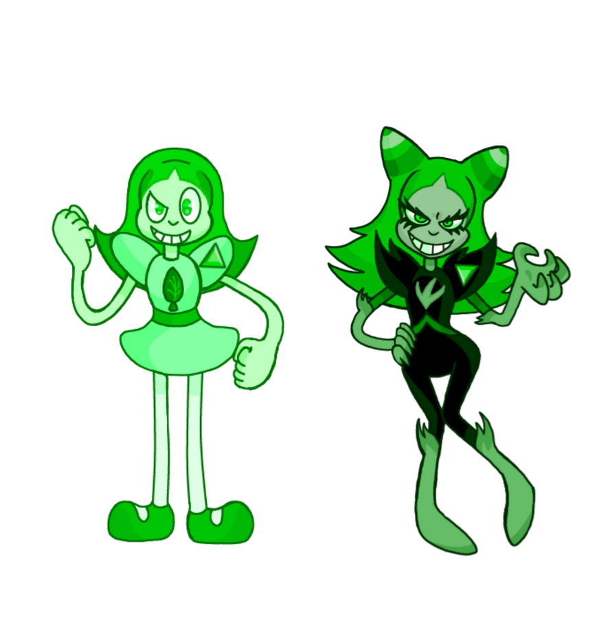 Green Spinel 2.0 by RainbowStarbur on DeviantArt