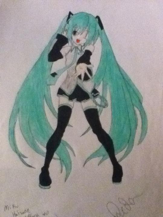 Vocaloid: Miku (colored)