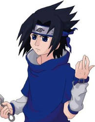 Sasuke Uchiha Colored