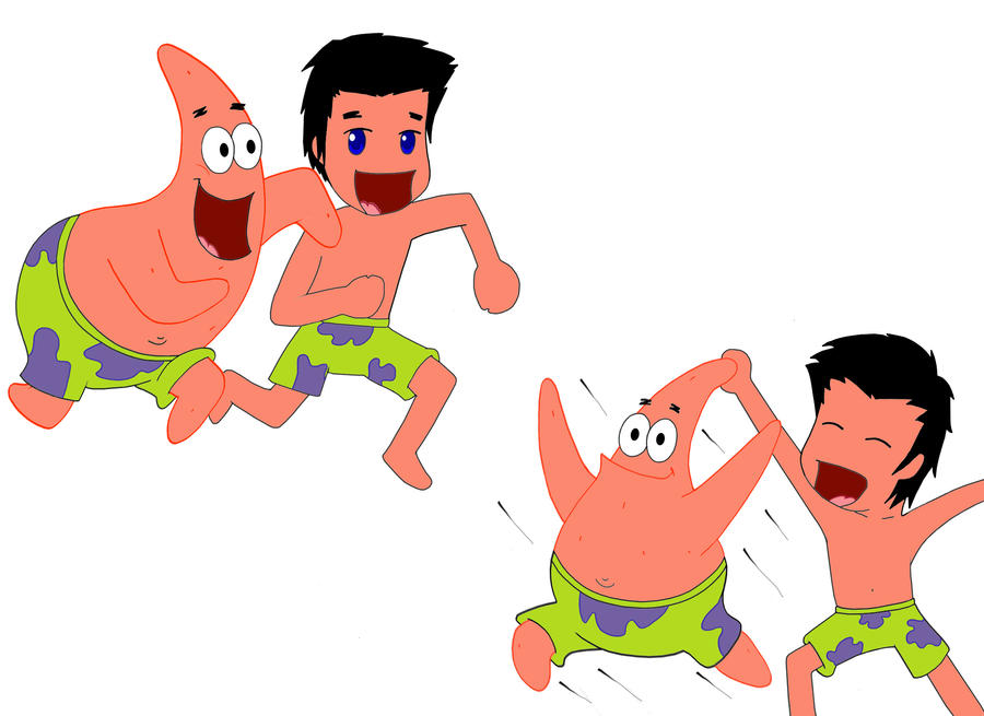 Patrick Touch Deviantart Patrick and Me by fenrich08 on DeviantArt