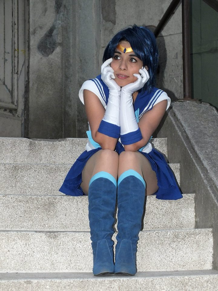 Sailor Mercury cosplay