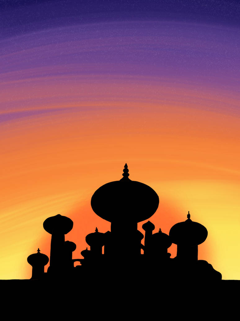 Agrabah in the sunset by wonderartist1 on DeviantArt