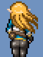 Princess Zelda Breath Of The Wild 1 Sprite Jus