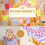 Retro Groovy Hippie Patterns