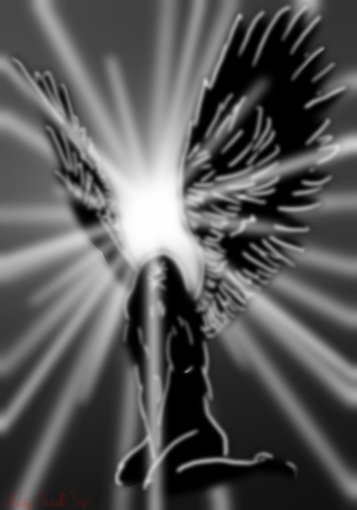 Angel of Shadow - Leviathan album concept art by Lupus-Raziel-Shadows on DeviantArt