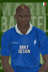 m.balotelli vector