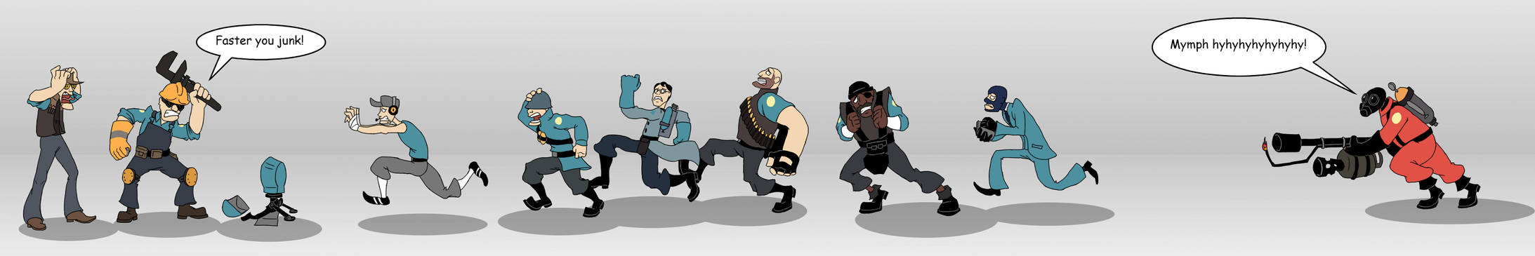 TF2: Pyro run by Stallivo on DeviantArt