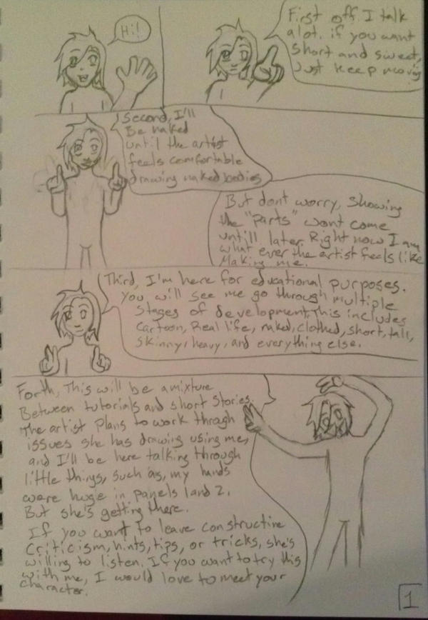 Learning Comic Page 1 by ninjassinwolf on DeviantArt