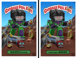 Custom Garbage Pail Kid Fan Art