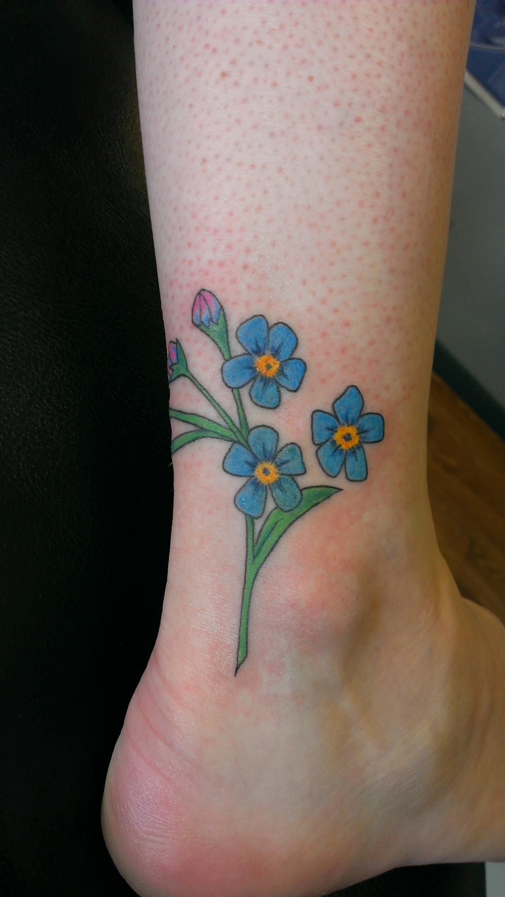 Forget Me Not Tattoo By Welcometoreality On Deviantart
