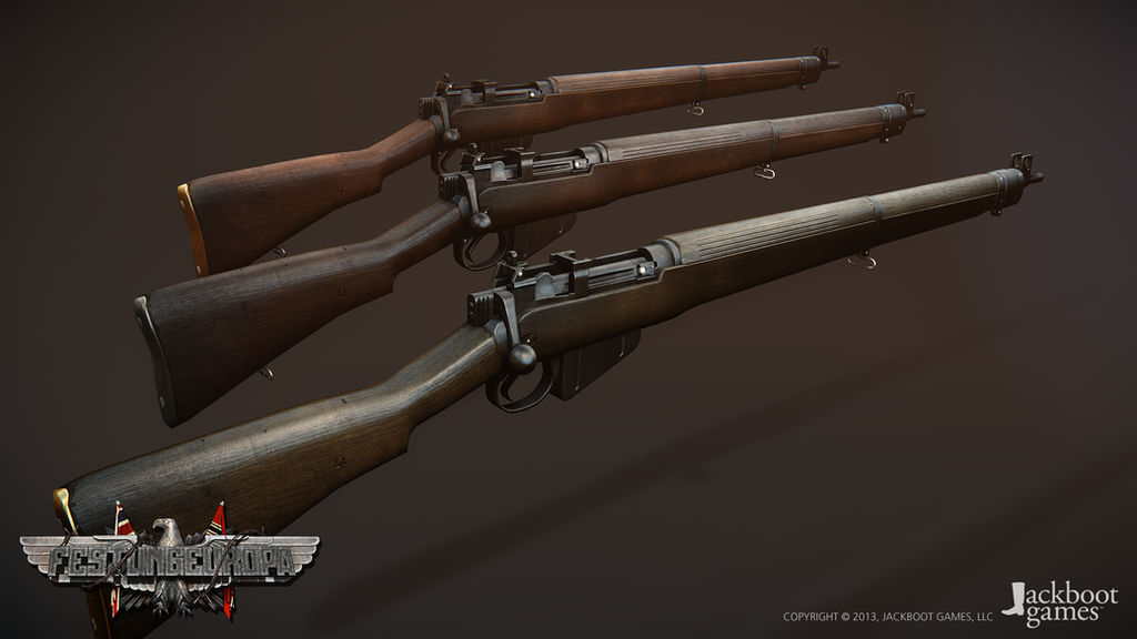 Lee-Enfield No.4 Mk I by JackbootGames