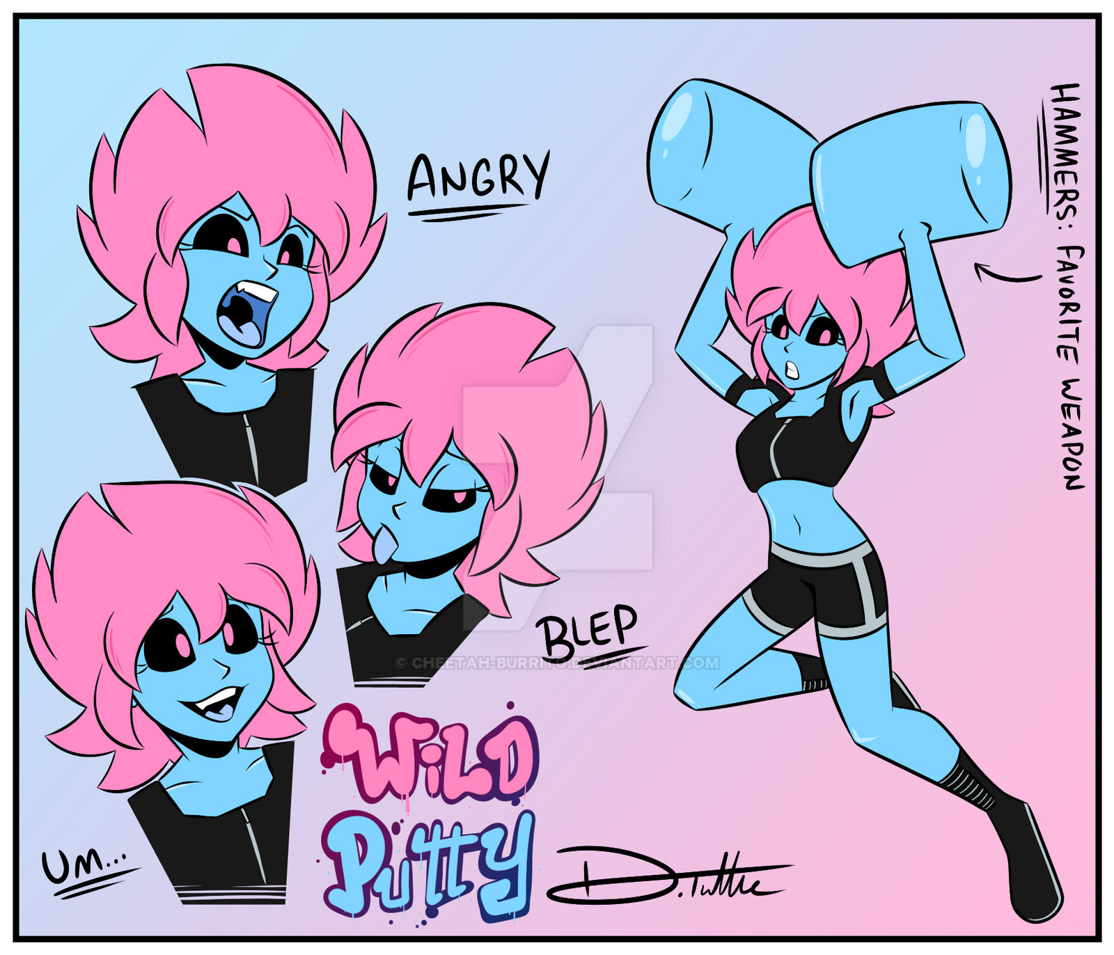 Wild Putty Doodles by Cheetah-Burrito on DeviantArt