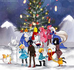 Merry Christmas by KuroiiFox