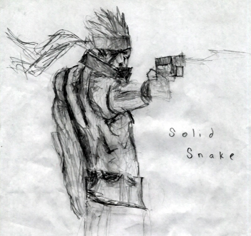 Solid snake 2 by coheedkilgannon on DeviantArt