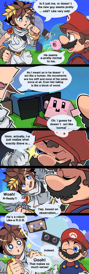 SMASH BROS COMICS 1# :  S.T.E.V.E.